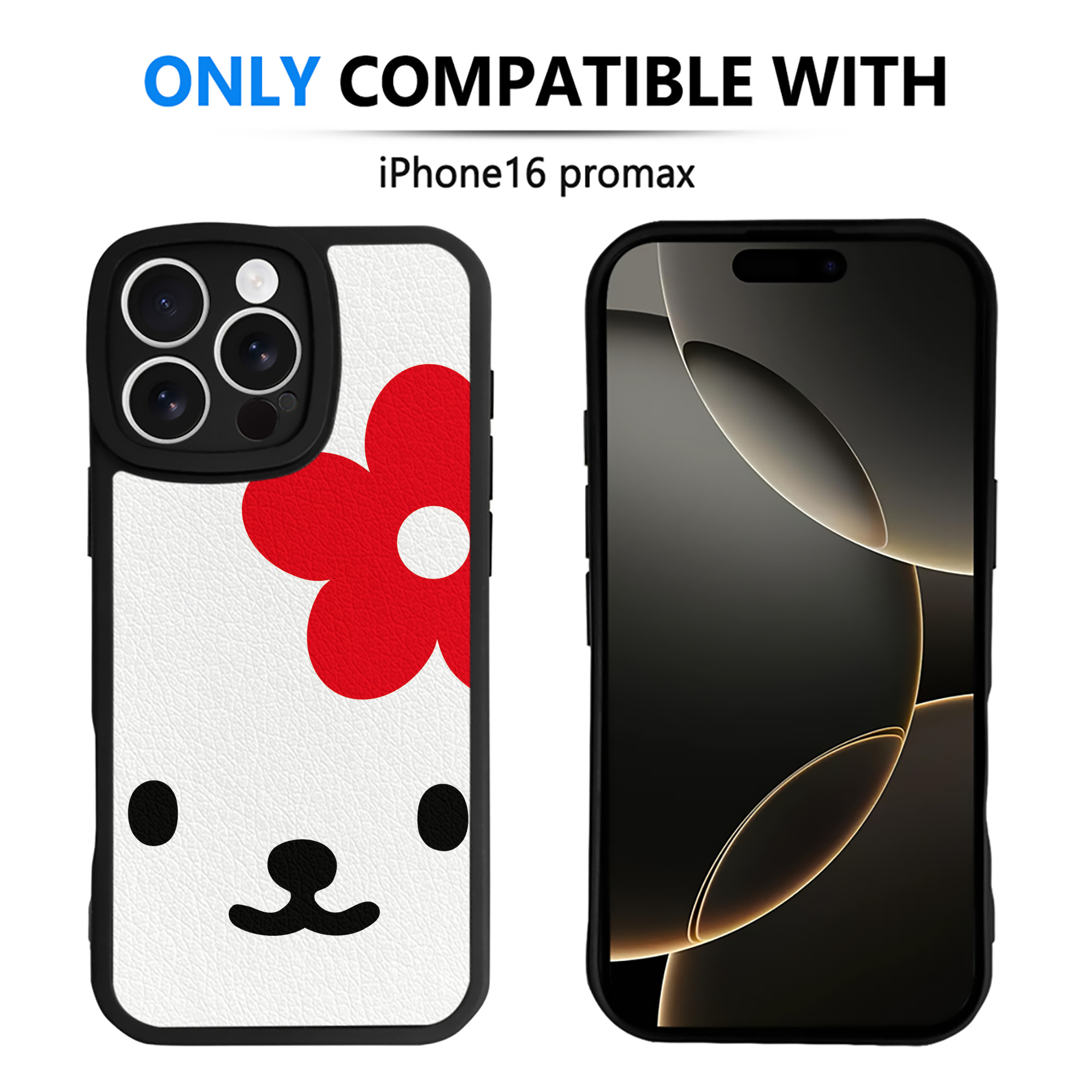 （画像用） Hello Kitty ハローキティ 【iPhone 16シリーズ対応】シリコンスマホケース（レザー調） 材質：シリコン